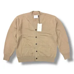 参考上代46200円 未使用品 stein EXTRA FINE WOOL KNIT CARDIGAN エクストラファインウールニットカーディガン セーター シュタイン ST.992 ベージュ M 99430A6のサムネイル