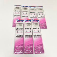 【7点セット】がまかつ gamakatsu カワハギ サイズ5 ハリス2