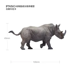 1/15 サイズ シロサイ サイ科 動物 リアル フィギュア おもちゃ 模型 A Amazon.co.jp: Memory Museum × Paleocraft 1/15 サイズ