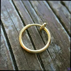 ゴールド フープイヤリング メンズ レディース 片耳 防弾少年団 バンタン