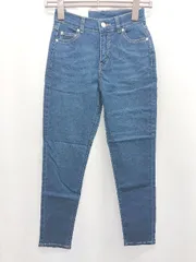 ◇ ◎ ●未使用● Θ SHOO・LA・RUE シューラルー コットン スキニー パンツ サイズSS インディゴ レディース E  【1506110010438】