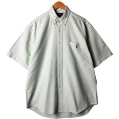 古着 00年代 ラルフローレン Ralph Lauren BIG SHIRT 半袖 ボタンダウンシャツ メンズM相当/eaa571335