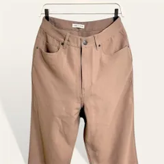 ❤️極美品 フリークスストア FREAK’S STORE ベージュ ノータック パンツ スラックス Ｍ メンズ 4161