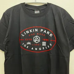 新品 リンキンパーク LINKIN PARK バンドTシャツ Lサイズ アーティストTシャツ ミュージックTシャツ メンズ ユニセックス 半袖 夏物 夏服 バンティー バンT ブラック 両面プリント ストリート アメカジ アメリカン USA バンドのサムネイル