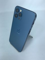【中古・バッテリー劣化・画面異常有】iPhone 12 Pro 256GB パシフィックブルー simロック解除済