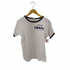 チャンピオン Champion 80S トリコタグ USAFA リンガーTシャツ メンズ import：M 