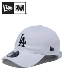 ニューエラ キャップ ホワイト NEW ERA カジュアルクラシック ロサンゼルス・ドジャース ホワイト × ブラック メンズ レディース キャップ 帽子 ベースボールキャップ