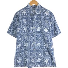 reyn spooner プルオーバーアロハシャツ ハワイ製 USA製 金タグ - メルカリ