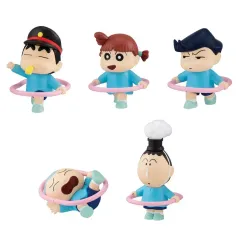 【中古】トレーディングフィギュア 全5種セット 「クレヨンしんちゃん しゅしゅぽぽごっこ」