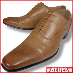 SARABANDE サラバンド ビジネスシューズ 26.5 本革 43 メンズ 茶 ストレートチップ ビジネスシューズサイズ26.5cm一覧←SEULB屋着古← NR4420