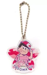 【中古】キーホルダー・マスコット(キャラクター) トド松 「おそ松さん トレーディングアクリルチャーム さくらver.」