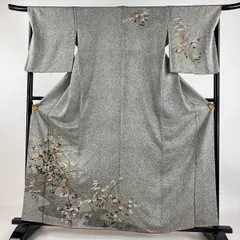 【新品未使用・仕立上・正絹】訪問着－３＜作家物・鈴乃屋誂＞丈１６５㎝　裄６７ｃｍ 0ac246bd889e71913d00a54bce9ba4