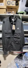 韓国国内店舗 Nike(ナイキ） ACG ドライフィット UV トレイル シャツ 黒