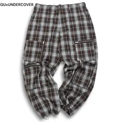 UNDERCOVER アンダーカバー　途中縮絨ジョッパーズチェックパンツ UNDERCOVER アンダーカバー 途中縮絨ジョッパーズチェックパンツ