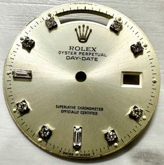 【美品】ROLEX ロレックス オイスター パーペチュアル デイデイト 文字盤 鑑定済み ロレックス オイスターパーペチュアルデイト シルバー