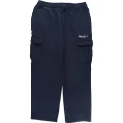 90s AND1 スウェット カーゴパンツ NBA バギー 極太 ワイド 裾絞り 90s AND1 スウェット カーゴパンツ NBA バギー 極太 ワイド 裾絞り