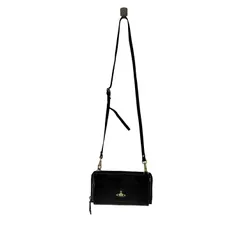 ヴィヴィアンウエストウッド Vivienne Westwood OVAL ORB オーブモノグラムショルダー付きウォレット レディース 表記無 