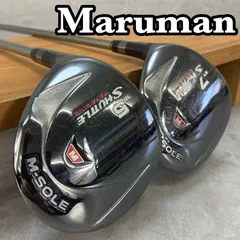 レフティー　マルマン　シャトル　M-SOLE　メンズゴルフ　フェアウェイウッドセット　2本　R　左利き用　maruman　SHUTTLE