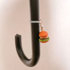 ミニチュア　ハンバーガー　アンブレラマーカー　中サイズ