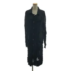 【美品】  Y’s Red Labe / ワイズレッドレーベル | 2009SS | ワッシャー メタルボタン シングルブレスト コート | 3 | ブラック | レディース