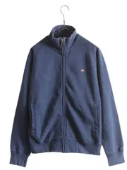 【お得なクーポン配布中!】 ラルフローレン スウェット トラック ジャケット メンズ S 古着 POLO JEANS ポロ フルジップ トレーナー ジャージ ブルゾン 星条旗 裏起毛