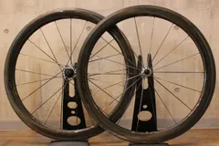 「美品」ELITEWHEELS　DRIVE　40V　クリンチャー「リアのみ」 Drive 40V rim brake road carbon spoke wheelset,ceramic bearing