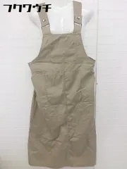 ◇ ADOLESCENCE アドレセンス ロング ジャンパースカート ワンピース サイズF ベージュ レディース  【中古】 【1106210004377】のサムネイル