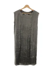 Maison Martin Margiela 1 メゾン マルタン マルジェラ 1 12SS ノースリーブシルク ドレスワンピース グレー 38のサムネイル