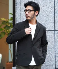 新品 未使用 JIGGYS SHOP(ジギーズショップ)撥水テーラードジャケット 217555 ブラック