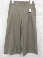 ◇ yangany ヤンガニー ガウチョ パンツ サイズ36 ブラウン系 レディース 【中古】 【1002800942121】