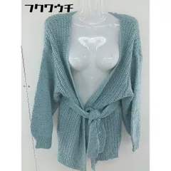 ◇　◎ CIAOPANIC TYPY チャオパニックティピー 長袖 カーディガン サイズONE ミントグリーン レディース 【中古】 【1105260009134】