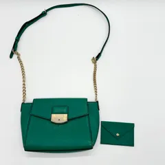 Samantha Thavasa サマンサタバサ ショルダーバック チェーン カードケース付き ゴールド金具 レディース