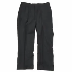 ダンヒル dunhill スラックス テーパードパンツ ロールアップデザイン ジップフライ 52R 黒 ブラック/3 メンズのサムネイル