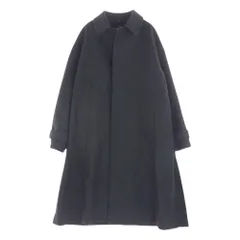 THE RERACS ザリラクス コート 21AW 21FW-RECT-291 Bal collar coat SUPER140 スーパー140 ウールメルトン バルカラーコート グリーン系 46【中古】のサムネイル