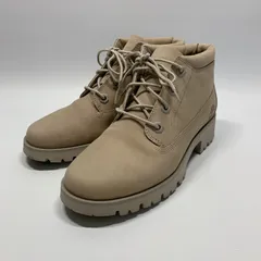 美品〇 Timberland ティンバーランド チャッカブーツ ベージュ 22.5 ブーツ ワークブーツ イエローブーツ スエード