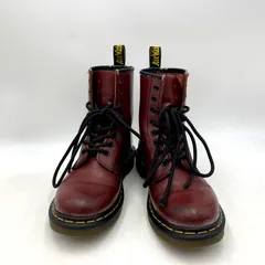 【未使用品】ドクターマーチン　14ホール　チェリーレッド　1914 UK6 中古・古着通販】Dr.Martens (ドクターマーチン) ブーツ