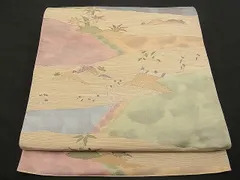 平和屋着物■六通柄袋帯　御所解文　逸品　n-wb0782のサムネイル