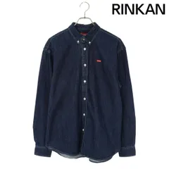 Supreme ☆デニム　長袖シャツ　☆綺麗☆スモールボックスロゴ☆ SUPREME(シュプリーム) 24AW Small Box Shirt Rinsed Denim
