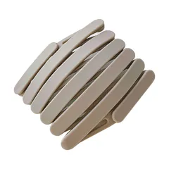 カチューシャ 痛くない ヘアバンド 折りたたみ式カチューシャ ヘアアクセサリー前髪留め 髪飾り 洗顔 化粧 カチューシャ 楽に収納する 男女兼用 携帯便利(グレー)