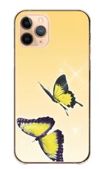 iPhone14 ケース カバー アイフォン14 スマホケース ハードケース 蝶々 バタフライ ちょうちょう かわいい きれい 綺麗 おしゃれ 大人女子 キラキラ カラー04