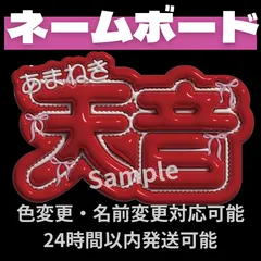 【月足天音】FRUITS ZIPPER　ぷっくりネームボード　文字パネル　ライブ　うちわ文字