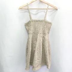 ◇ DouDou ドゥドゥ - キャミソールチュニック サイズM ベージュ レディース E  【1406180093655】のサムネイル