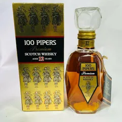値下げカトス　ラングス12年　100パイパーズ　ウイスキー古酒3本セット特級 値下げカトス ラングス12年 100パイパーズ ウイスキー古酒3本