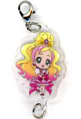 【中古】キーホルダー キュアフローラ 「映画プリキュアオールスターズF 全78プリキュア つながるアクリルチャーム vol.2」 劇場グッズ