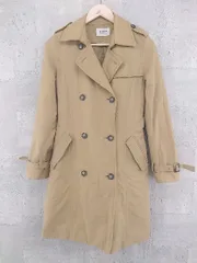 ◇ Adam et Rope’ アダム エ ロペ ライナー付き 長袖 トレンチ コート 36 ブラウン レディース 【中古】 【1002799360319】