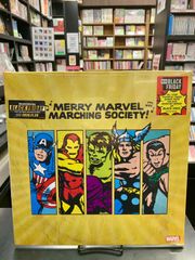 【新品】【限定盤レコード】MERRY MARVEL MARCHING SOCIETY　メリー・マーベル・マーチング・ソサエティ　スパイダーマン　キャプテンアメリカ　ハルク　マイティ・ソー　サブマリナー