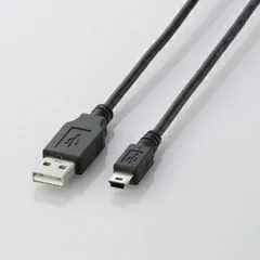 【新品】 エレコム USB2.0ケーブル(mini-Bタイプ) U2C-M30BK