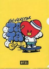[중고] 클리어 파일 TATA (부이) B5 클리어 파일 [BT21] 모리 판타지 PALO 한정 500 엔 투입 캠페인 특전