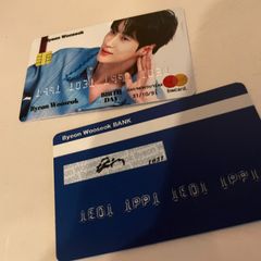 韓ドラ俳優 ビョンウソク ピョンウソク ByeonWooSeok ウソク 2024 デビュー 3000日セット クレカ風PVCカード