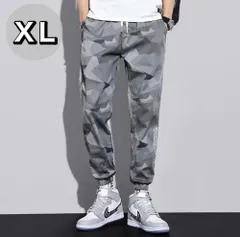 迷彩柄 カーゴパンツ スウェットパンツ ジョガーパンツ グレー カモ XL メンズ カジュアル ストリート系 春 秋 冬 ルームウェア アウトドア ワーク系 日常着 韓国風 シンプル モノトーン スポーツ MIX ユニセックス ユニセックス